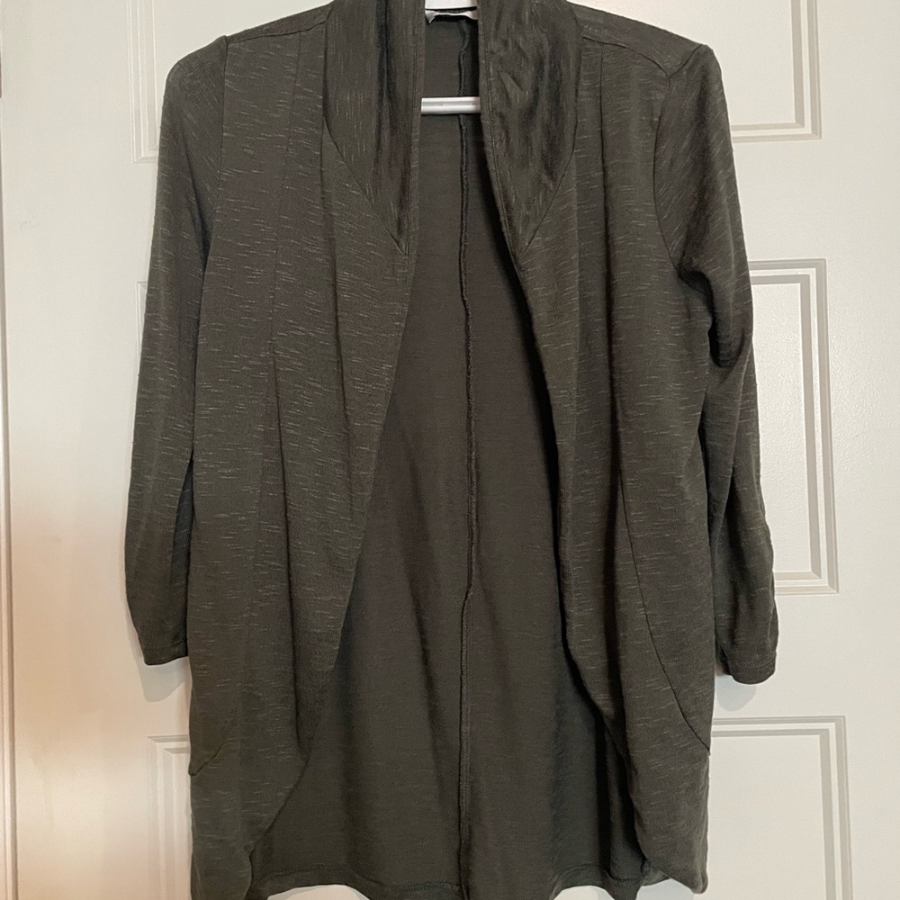3/$20 Ricki's Charcoal Open Front Cardigan